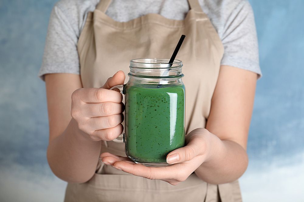 Rezept: Spirulina-Algen-Smoothie