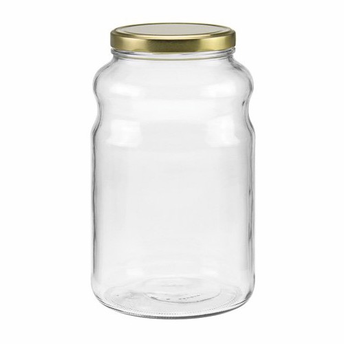 Einmachglas 2650 ml auf weißem Untergrund