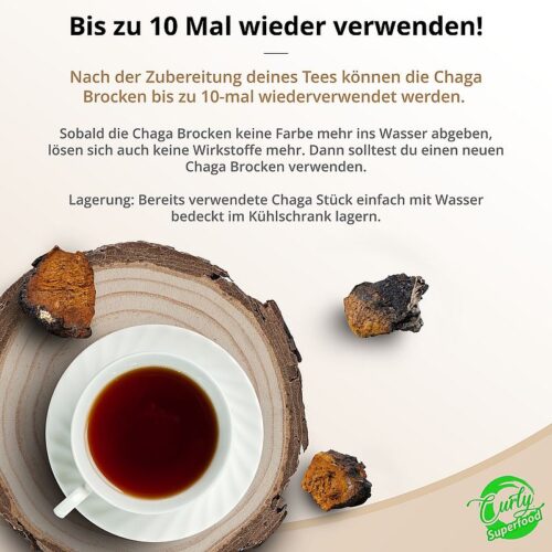 Chaga Verwendung