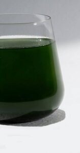 Spirulina Pulver einnehmen